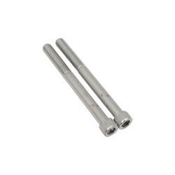 PartzBiz HD DS-190787 - Drag Generator Bolt Set Kit Chrome Knurled Socket Harley Sportster XL 71-84