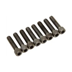 PartzBiz HD 2401-1019 - ลาก M-Eight M8 Lifter Block Socket Bolt Kit สีดำ Knurled Harley 17+ FS FL FX PartzBiz HD 2401-1019 - ลาก M-Eight M8 Lifter Block Socket Bolt Kit สีดำ Knurled Harley 17+ FS FL FX