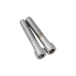 PartzBiz HD 2401-0978 - Drag M-Eight M8 Starter Socket Bolt Kit Chrome Smooth Harley 2017+ FL FX FS