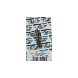PartzBiz HD 2401-1029 - Drag M-Eight M8 Starter Socket Bolt Kit Chrome Smooth Harley 2017+ FL FX FS