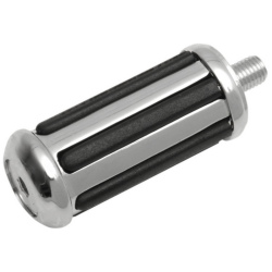 PartzBiz HD DS-253698 - Drag Specialties 4” Chrome Rail Foot Aluminum Rubber Shifter Peg Harley PartzBiz HD DS-253698 - Drag Specialties 4” Chrome Rail Foot Aluminum Rubber Shifter Peg Harley