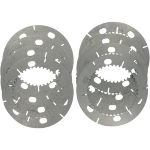 PartzBiz HD: 3480776-Drag Specialties 8 Clutch Steel Drive Plates Harley Sportster XL Ironhead 71-84