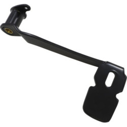 PartzBiz HD 1610-0612 - Drag Specialties 9 5/8” Black Brake Pedal Slotted 42407-02 Harley Touring 02-07 PartzBiz HD 1610-0612 - Drag Specialties 9 5/8” Black Brake Pedal Slotted 42407-02 Harley Touring 02-07