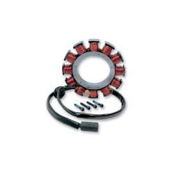 PartzBiz HD DS-195039 - Drag Specialties เครื่องกำเนิดไฟฟ้ากระแสสลับ Stator Uncoated 22 Amp 1991-2006 Harley Sportster XL