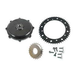 PartzBiz HD 1210-2663 - Drag Specialties Black Conversion Sprocket Kit Harley Custom Chopper Bobber PartzBiz HD 1210-2663 - Drag Specialties Black Conversion Sprocket Kit Harley Custom Chopper Bobber