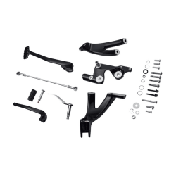 PartzBiz HD 1622-0574 - Drag Specialties Black Forward Control Kit 2018+ Harley Low Rider Street Bob PartzBiz HD 1622-0574 - Drag Specialties Black Forward Control Kit 2018+ Harley Low Rider Street Bob