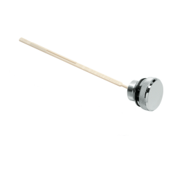 PartzBiz HD 0710-0001 - Drag Specialties Chrome Aluminum Oil Dipstick Filler Cap 1991-1998 Dyna FXD