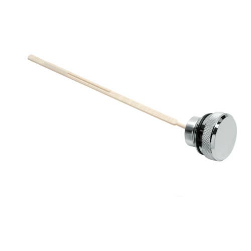 PartzBiz HD: 3489164-Drag Specialties Chrome Aluminum Oil Dipstick Filler Cap 1991-1998 Dyna FXD