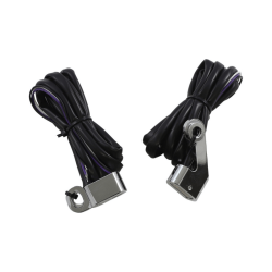 PartzBiz HD 2040-2790 - Drag Specialties ไฟเลี้ยวแฮนด์แบบใส Chrome 09+ Harley Touring Softail PartzBiz HD 2040-2790 - Drag Specialties ไฟเลี้ยวแฮนด์แบบใส Chrome 09+ Harley Touring Softail