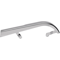 PartzBiz HD 1902-0174 - Drag Specialties ตัวป้องกันเข็มขัดนิรภัยด้านหลังส่วนบนของ Chrome 1991-99 Harley Dyna Wide Glide