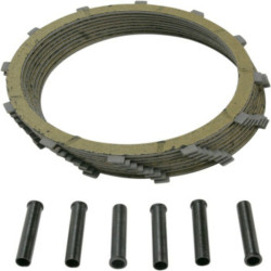 PartzBiz HD 1131-0439 - Drag Specialties Clutch Friction Aramid Fiber Plates Harley Sportster Ironhead PartzBiz HD 1131-0439 - Drag Specialties Clutch Friction Aramid Fiber Plates Harley Sportster Ironhead