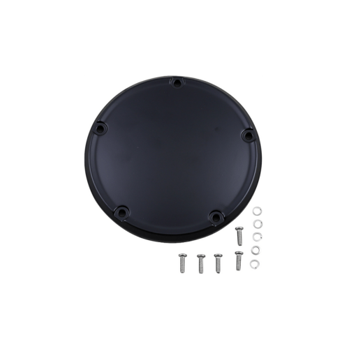 PartzBiz HD: 3478188-Drag Specialties Matte Black Domed Derby Cover Primary Accent 18+ Harley Softail PartzBiz HD: 3478188-Drag Specialties Matte Black Domed Derby Cover Primary Accent 18+ Harley Softail