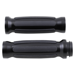 PartzBiz HD 0630-2688 - Drag Specialties Matte Black Throttle-by-Wire Grips 2008+ Harley Touring Softail PartzBiz HD 0630-2688 - Drag Specialties Matte Black Throttle-by-Wire Grips 2008+ Harley Touring Softail