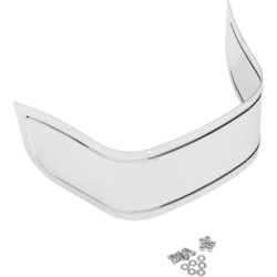 PartzBiz HD 1405-0117 - Drag Specialties กระโปรงบังโคลน Chrome Trim Accent Harley Touring FLT FLHT 80-13