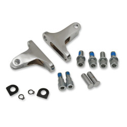 PartzBiz HD 1621-0786 - Drag Chrome Short Passenger Footpeg Mount Kit Harley Touring Bagger 1993-2018 PartzBiz HD 1621-0786 - Drag Chrome Short Passenger Footpeg Mount Kit Harley Touring Bagger 1993-2018