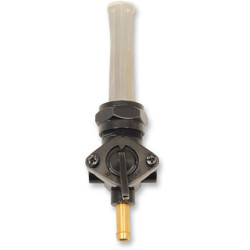 PartzBiz HD 0705-0306 - Black High Flow 22mm Fuel Petcock Harley Oem 62167-81 Bobber Custom Chopper Down