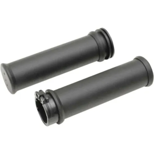 PartzBiz HD: 3476203-Drag Specialties Rubber Grips Harley Cable Throttle Sleeve Tube 99-17 Twin Cam
