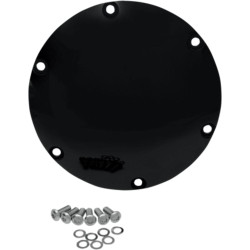 PartzBiz HD 1107-0287 - Drag Specialties ฝาครอบ Derby Accent Smooth Domed Black 04+ XL Harley Sportster PartzBiz HD 1107-0287 - Drag Specialties ฝาครอบ Derby Accent Smooth Domed Black 04+ XL Harley Sportster