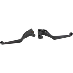 PartzBiz HD 0610-0795 - ชุดมือเบรกคลัตช์ Drag Black Wide Blade Harley Sportster XL 2014-2020