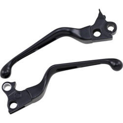 PartzBiz HD 0610-0142 - Drag Specialties คันโยกมือแบบ Slotted Wide Blade สีดำ Harley 96-17 Big Twin PartzBiz HD 0610-0142 - Drag Specialties คันโยกมือแบบ Slotted Wide Blade สีดำ Harley 96-17 Big Twin