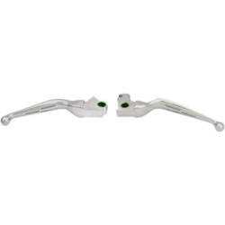 PartzBiz HD 0610-1984 - Drag Specialties คันโยกมือแบบ Chrome Slotted Wide Blade สำหรับ Harley 2014-2016 Touring PartzBiz HD 0610-1984 - Drag Specialties คันโยกมือแบบ Chrome Slotted Wide Blade สำหรับ Harley 2014-2016 Touring