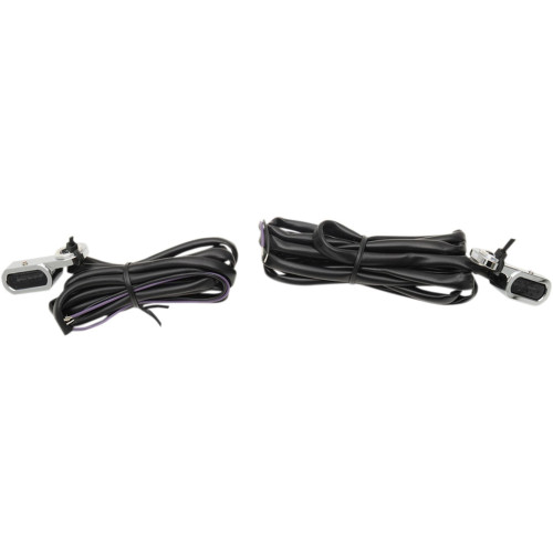 PartzBiz HD: 3460559-Chrome LED เครื่องหมายแฮนด์เลนส์ควันไฟลาก Touring Softail V-Rod Harley PartzBiz HD: 3460559-Chrome LED เครื่องหมายแฮนด์เลนส์ควันไฟลาก Touring Softail V-Rod Harley