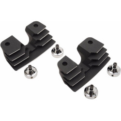 PartzBiz HD 0940-1313 - ลากหัวเทียนครีบดำริ้วรอยครอบคลุม Harley Twin Cam 99-2017