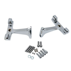 PartzBiz HD 1621-0394 - Drag Chrome Raised Extended 2.5 Higher Passenger Floorboard Mount Harley Touring PartzBiz HD 1621-0394 - Drag Chrome Raised Extended 2.5 Higher Passenger Floorboard Mount Harley Touring