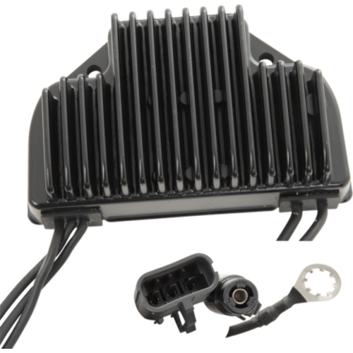 PartzBiz HD: 3450359-ลากตัวควบคุมแรงดันไฟฟ้าโซลิดสเตทสีดำ 38A Harley 2002-2007 V Rod 74494-02 PartzBiz HD: 3450359-ลากตัวควบคุมแรงดันไฟฟ้าโซลิดสเตทสีดำ 38A Harley 2002-2007 V Rod 74494-02