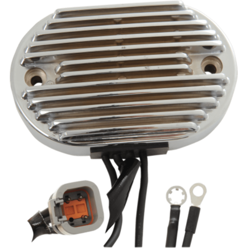 PartzBiz HD: 3450413-Drag Chrome Premium Voltage Regulator 38 Amp Harley 01-06 Softail OEM 74540-01 PartzBiz HD: 3450413-Drag Chrome Premium Voltage Regulator 38 Amp Harley 01-06 Softail OEM 74540-01