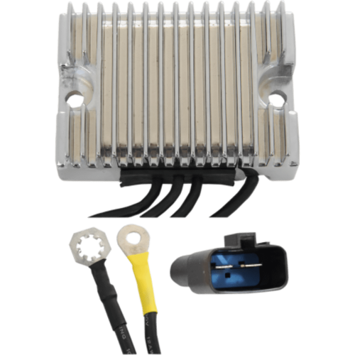 PartzBiz HD: 3450464-Drag Chrome Solid State Voltage Regulator 32A Harley 99-03 Dyna OEM 74518-99A PartzBiz HD: 3450464-Drag Chrome Solid State Voltage Regulator 32A Harley 99-03 Dyna OEM 74518-99A