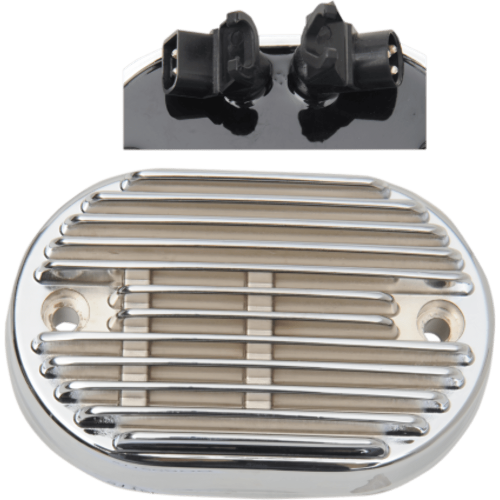 PartzBiz HD: 3447912-Drag Chrome Solid State Voltage Regulator 45A/60A Harley 11-17 Softail 74540-11 PartzBiz HD: 3447912-Drag Chrome Solid State Voltage Regulator 45A/60A Harley 11-17 Softail 74540-11