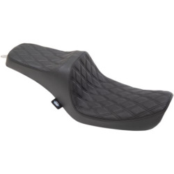 PartzBiz HD 0803-0652 - Drag Specialties Predator III Black Diamond Seat Harley Softail 96-03 Dyna FXDWG PartzBiz HD 0803-0652 - Drag Specialties Predator III Black Diamond Seat Harley Softail 96-03 Dyna FXDWG