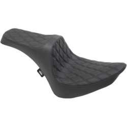 PartzBiz HD 0802-1366 - Drag Specialties Predator III Black Diamond Seat Harley Softail FXST FLST 84-99 PartzBiz HD 0802-1366 - Drag Specialties Predator III Black Diamond Seat Harley Softail FXST FLST 84-99