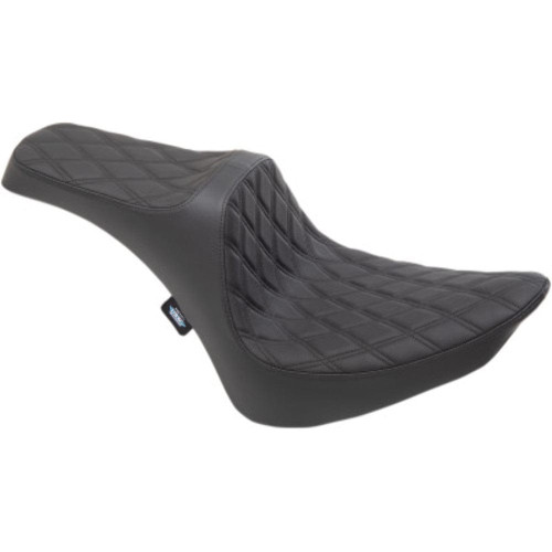PartzBiz HD: 3469761-Drag Specialties Predator III Black Diamond Seat Harley Softail FXST FLST 84-99 PartzBiz HD: 3469761-Drag Specialties Predator III Black Diamond Seat Harley Softail FXST FLST 84-99