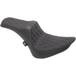 PartzBiz HD 0802-1367 - Drag Specialties Predator III Silver Diamond Seat Harley Softail FXST FLST 84-99 PartzBiz HD 0802-1367 - Drag Specialties Predator III Silver Diamond Seat Harley Softail FXST FLST 84-99