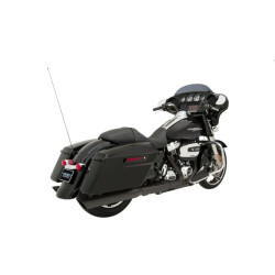 PartzBiz HD 1801-1190 - Drag 4‚” ท่อไอเสีย Slip-On สีดำ Slash Cut 17+ Harley Touring Bagger PartzBiz HD 1801-1190 - Drag 4‚” ท่อไอเสีย Slip-On สีดำ Slash Cut 17+ Harley Touring Bagger