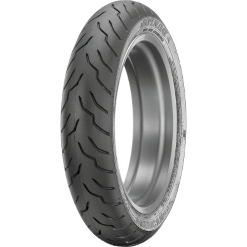 PartzBiz HD: 3451009-Dunlop American Elite 130/70-18 Blackwall Front Tire Harley Touring Bagger