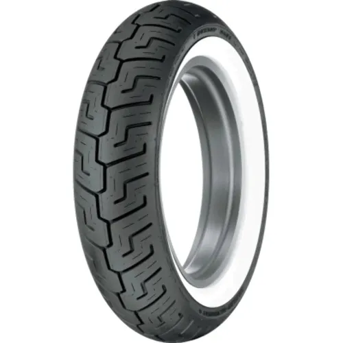 PartzBiz HD: 3468288-Dunlop D401 Cruiser Tubeless Wide Whitewall Rear Tire Harley Softail 150/80B16