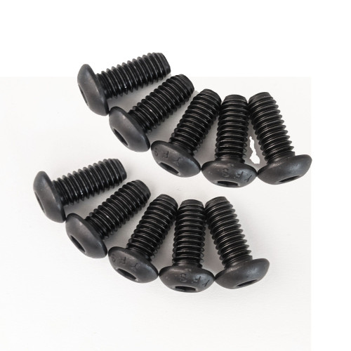 PartzBiz HD: 4425322-10 Black Harley Front Brake Rotor Bolts Softail Dyna Touring HD 5/16"-18 X 3/4"