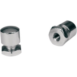PartzBiz HD MD78032 - Mustang Chrome Solo Mounting Nuts Bolts 78032 for Harley PartzBiz HD MD78032 - Mustang Chrome Solo Mounting Nuts Bolts 78032 for Harley