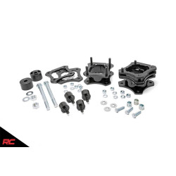 PartzBiz HD RT-870 - 2007-Up Toyota Tundra 4WD 2.5-3" Rough Country Front Leveling Lift Kit RC 870 platinum limited sr sr5 best new performance upgrade suspension strut spring shock spacer front 4x4 