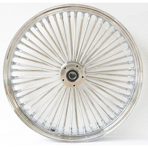 PartzBiz HD: 4425240-ล้อ DNA Chrome Front Mammoth 52 Spoke 21x3.50 สำหรับ 07 - 13 FLST(CN) และ Crossbones PartzBiz HD: 4425240-ล้อ DNA Chrome Front Mammoth 52 Spoke 21x3.50 สำหรับ 07 - 13 FLST(CN) และ Crossbones