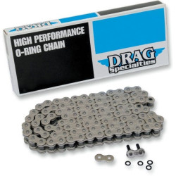 PartzBiz HD DS12220266 - 530X120 Chrome O แหวนไดรฟ์โซ่รถจักรยานยนต์ Harley Big Twin FX XL FL 41-90