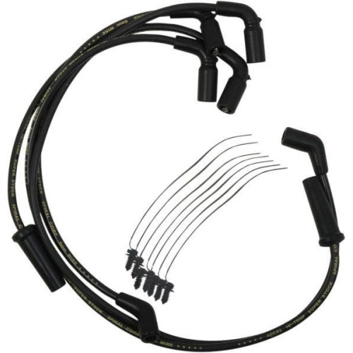 PartzBiz HD: 4425130-Accel 171116-K Black 8 mm Spark Plug Wire Harley Milwaukee Eight Touring 17-Up
