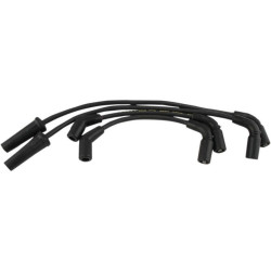 PartzBiz HD 171117-K - Accel 171117-K Custom 8mm Black Spark Plug Wires Set 18-19 Harley Softail Milwaukee-8 M8 2104-0334 21040334 PartzBiz HD 171117-K - Accel 171117-K Custom 8mm Black Spark Plug Wires Set 18-19 Harley Softail Milwaukee-8 M8 2104-0334 21040334