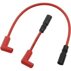 PartzBiz HD 171100-R - Accel 8mm Red Spark Plug Wire Set for Harley Softail FXST; FLST; FLS 00-15 | 171100-R PartzBiz HD 171100-R - Accel 8mm Red Spark Plug Wire Set for Harley Softail FXST; FLST; FLS 00-15 | 171100-R