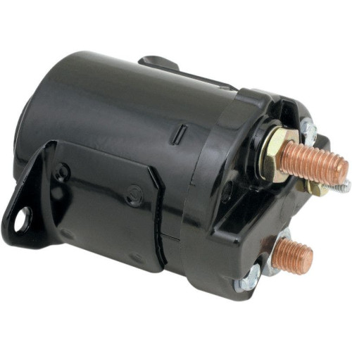 PartzBiz HD: 4425082-Accel Black Starter Solenoid Harley Shovelhead Ironhead 4 Four Speed EVO XL 40111B