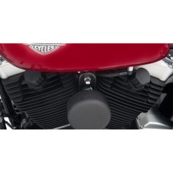 PartzBiz HD 140411BI - Accel Black Finish Stealth Supercoil Super Coil Harley Softail Dyna 09-16 FLH/T | 140411BI PartzBiz HD 140411BI - Accel Black Finish Stealth Supercoil Super Coil Harley Softail Dyna 09-16 FLH/T | 140411BI
