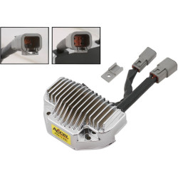 PartzBiz HD 201133C - Accel Solid State Chrome Voltage Regulator Harley Dyna 06-07 FXDWG Repl 74631-06 | 201133C PartzBiz HD 201133C - Accel Solid State Chrome Voltage Regulator Harley Dyna 06-07 FXDWG Repl 74631-06 | 201133C